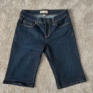 Banana Republic Dark Indigo Cropped Jeans